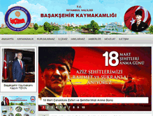 Tablet Screenshot of basaksehir.gov.tr